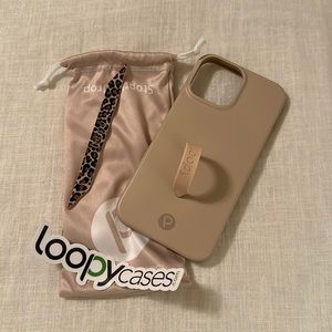 Loopy iPhone 13 Pro Max case taupe